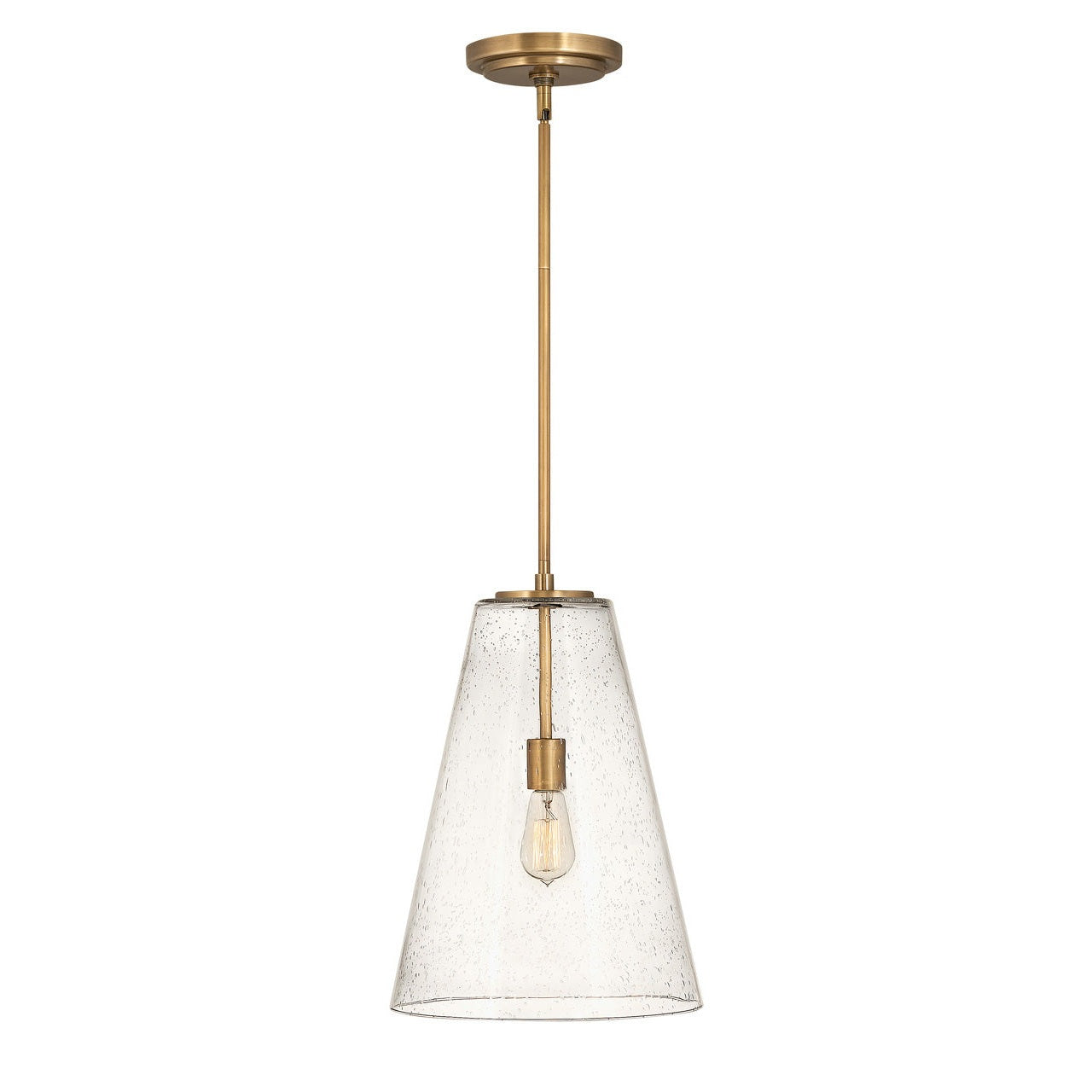 Hinkley - 41047HB - LED Pendant - Vance - Heritage Brass