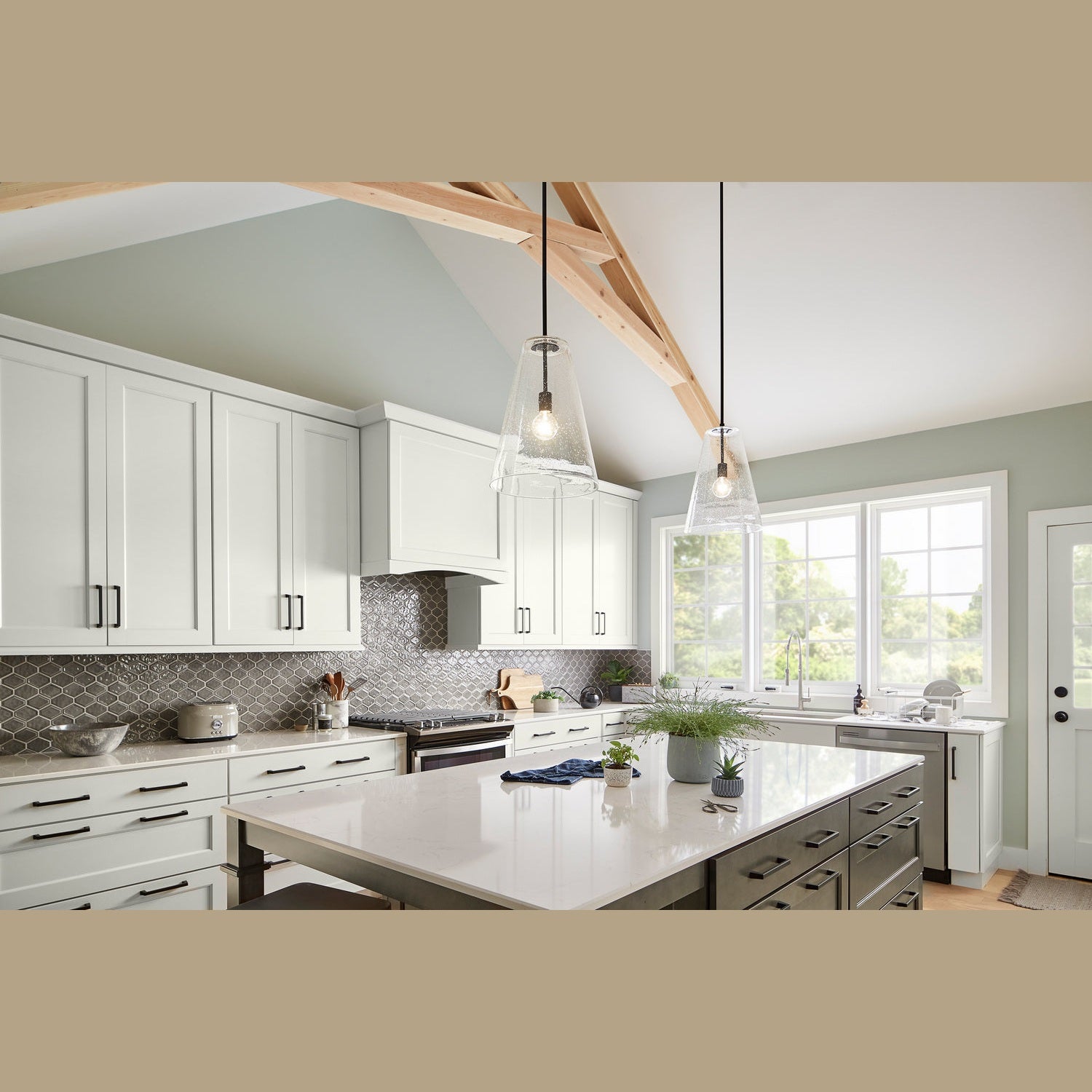 Hinkley - 41047SK - LED Pendant - Vance - Satin Black