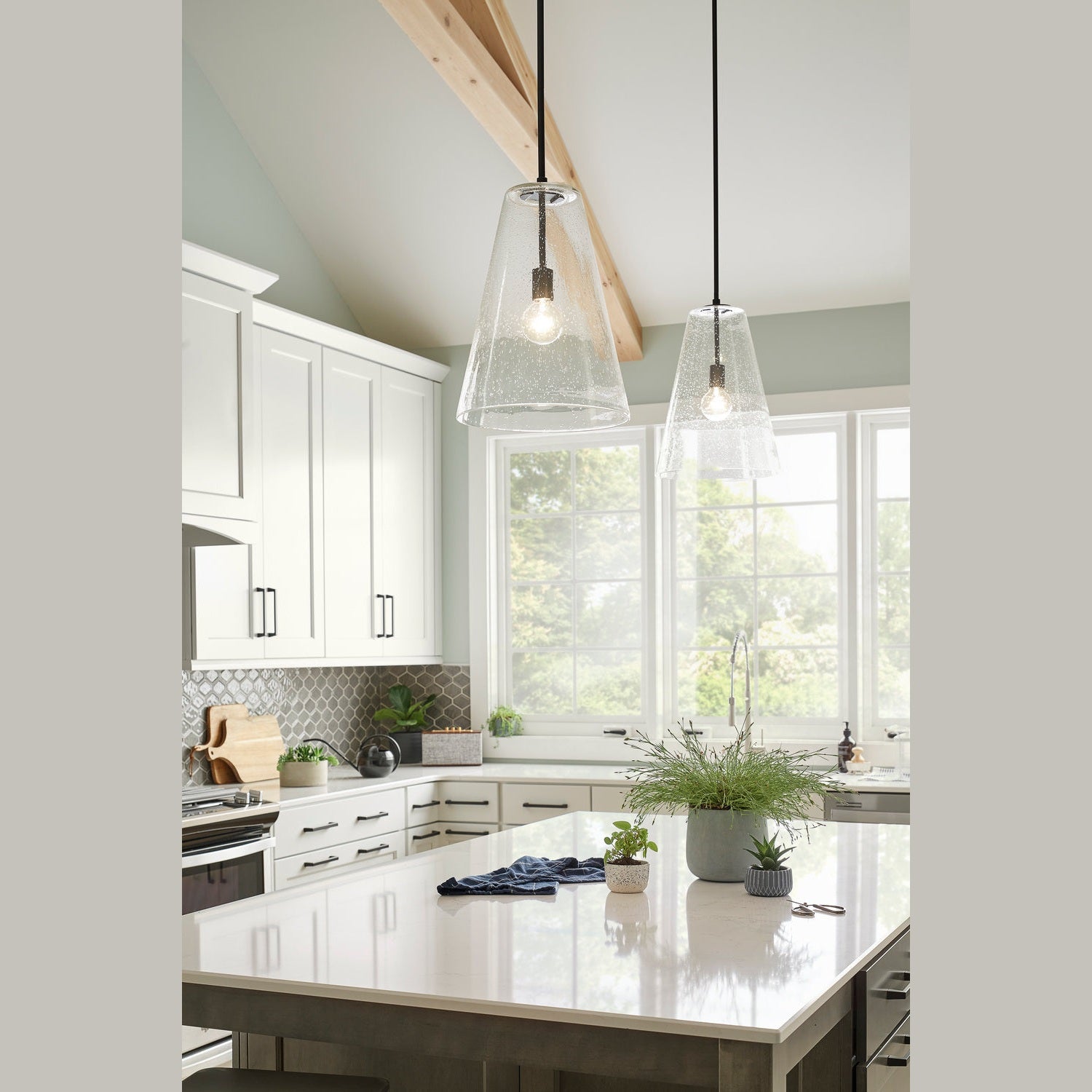 Hinkley - 41047SK - LED Pendant - Vance - Satin Black