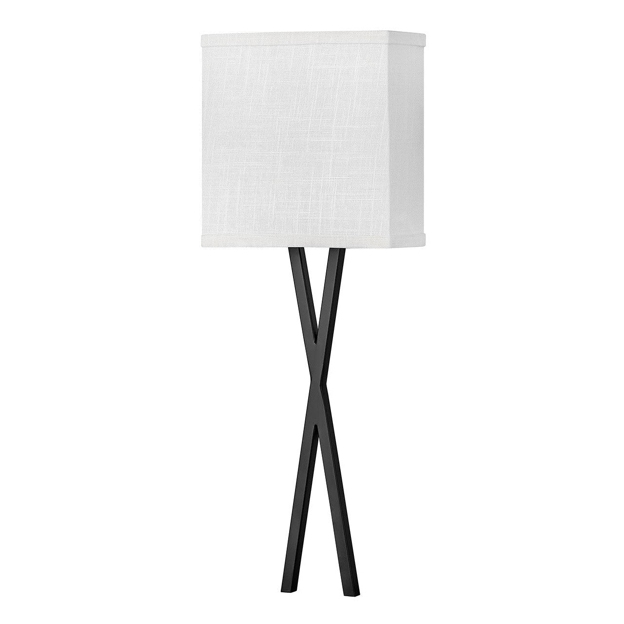 Hinkley - 41102BK - LED Wall Sconce - Axis Off White - Black
