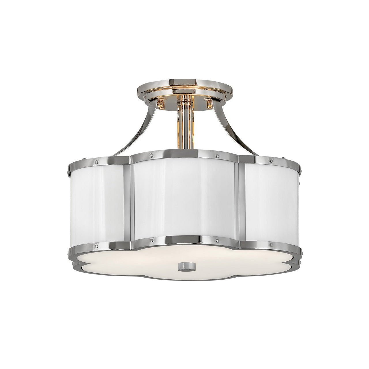 Hinkley - 4443PN - LED Foyer Pendant - Chance - Polished Nickel