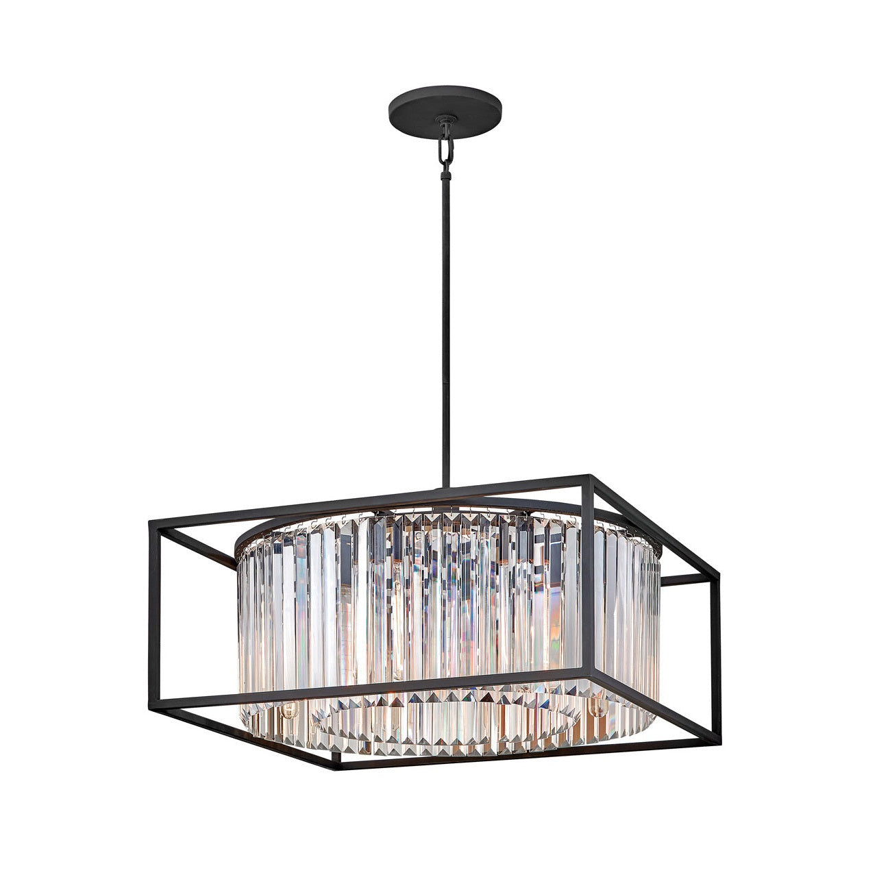 Hinkley - 4555BK - LED Chandelier - Giada - Black
