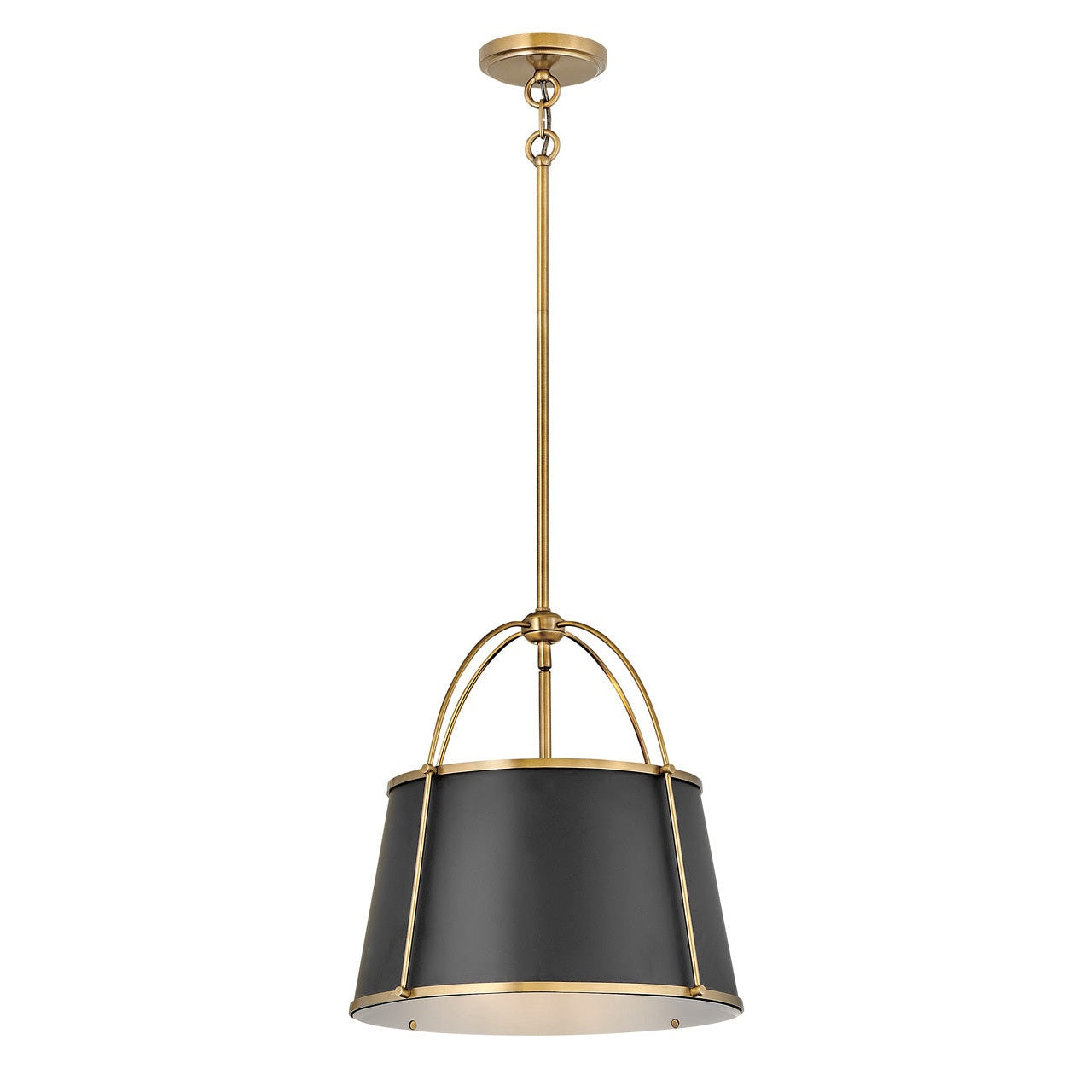 Hinkley - 4894WS - LED Pendant - Clarke - Warm Brass