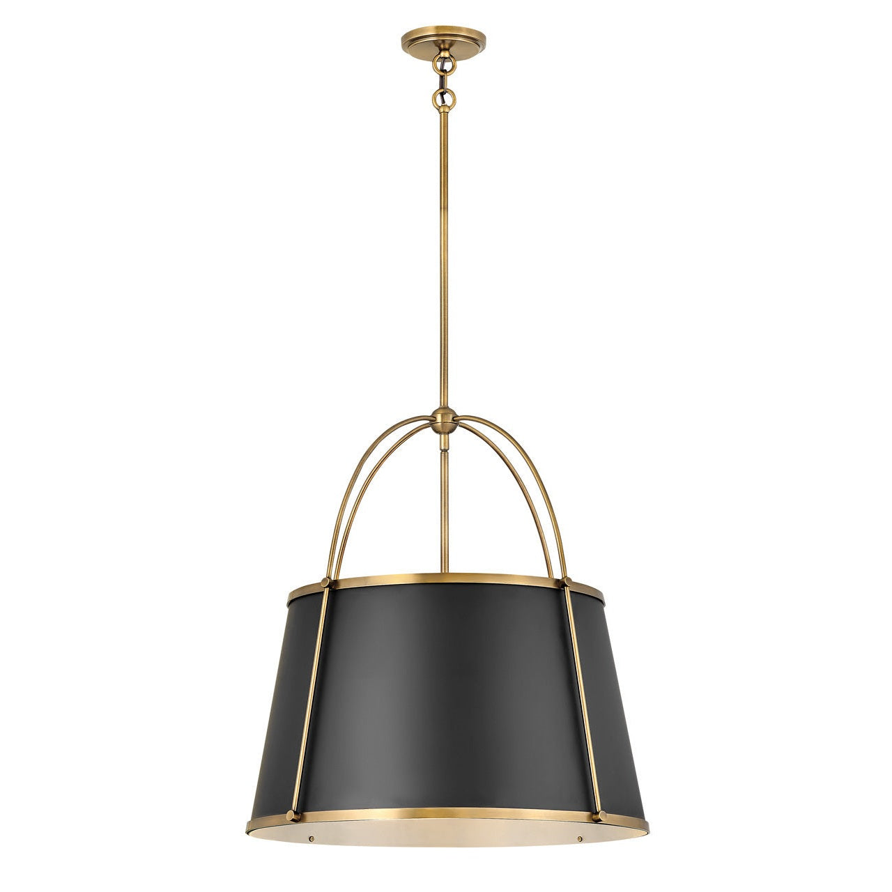 Hinkley - 4895WS - LED Chandelier - Clarke - Warm Brass