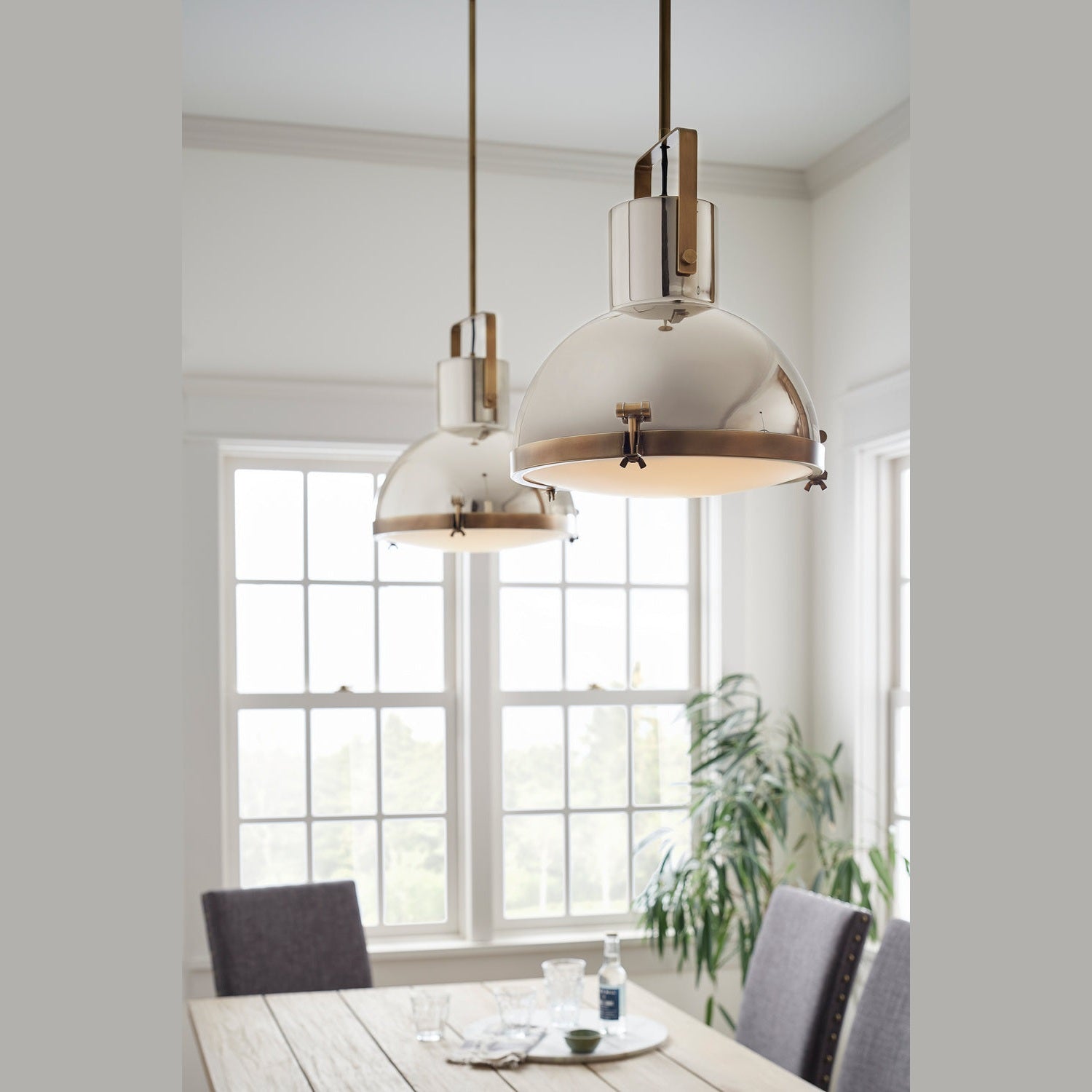 Hinkley - 49065HB - LED Pendant - Nautique - Heritage Brass
