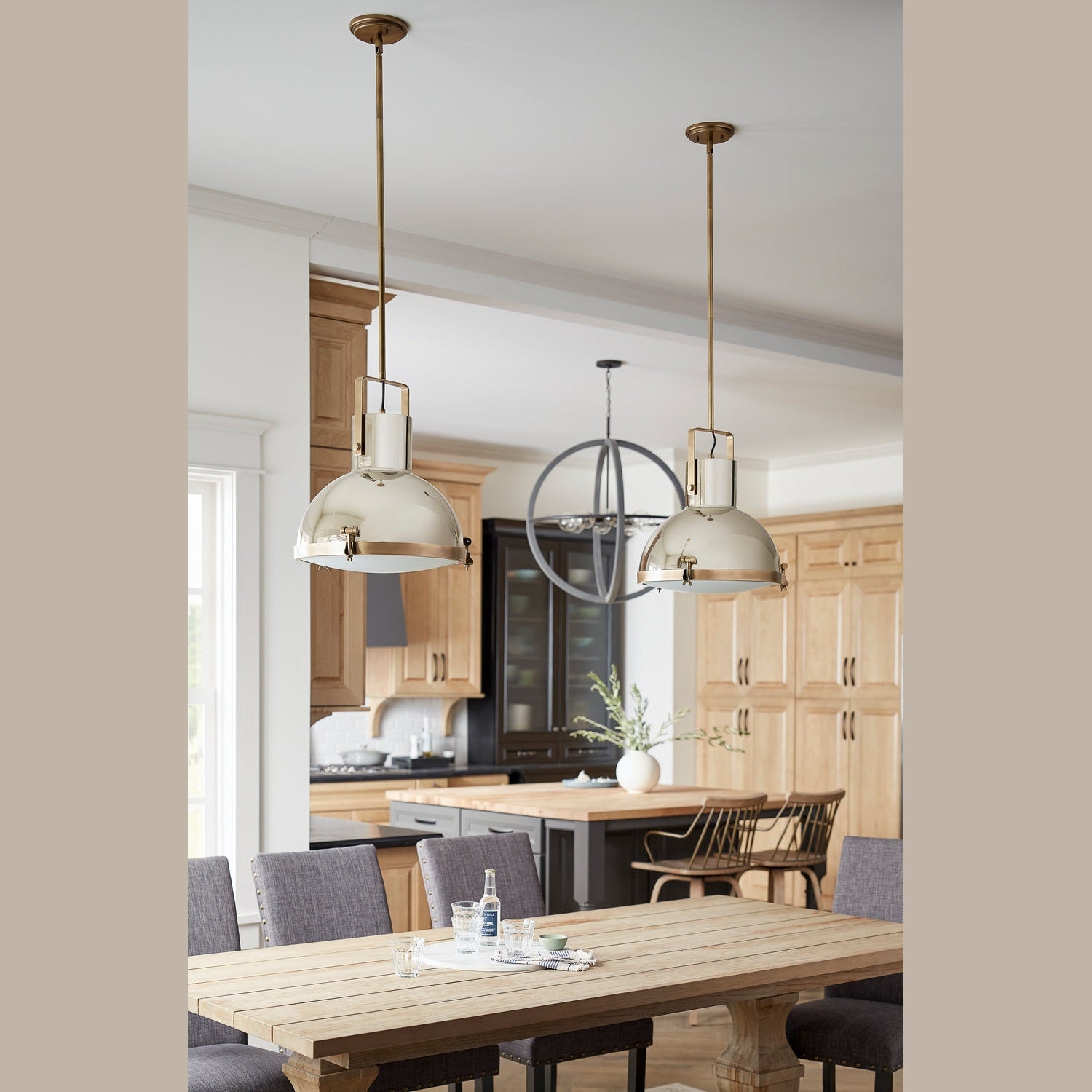 Hinkley - 49065HB - LED Pendant - Nautique - Heritage Brass
