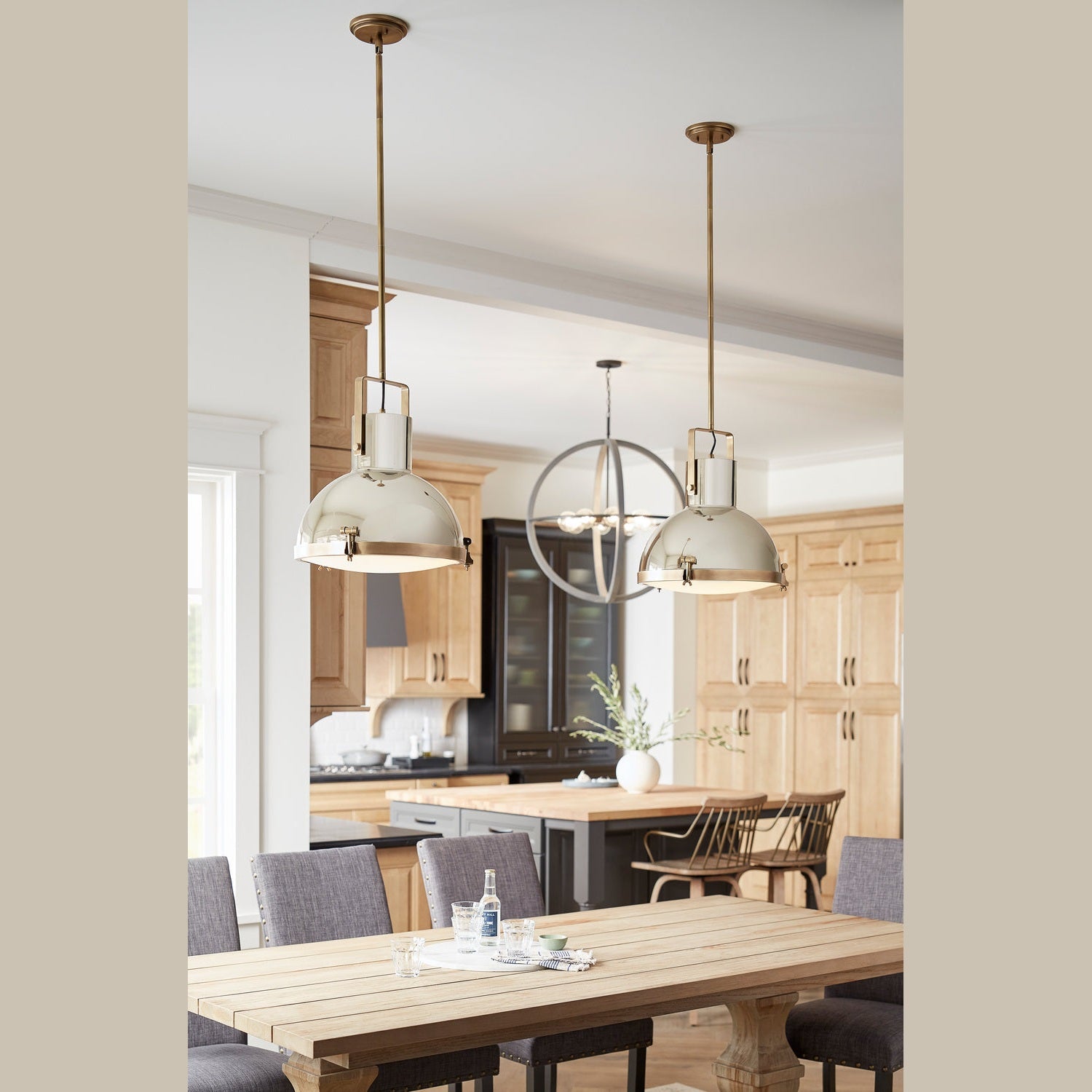 Hinkley - 49065HB - LED Pendant - Nautique - Heritage Brass