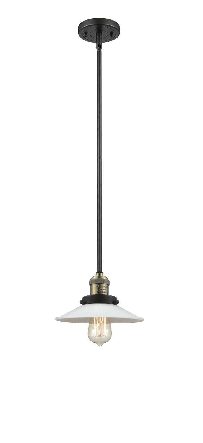 Innovations - 201S-BAB-G1 - One Light Mini Pendant - Franklin Restoration - Black Antique Brass