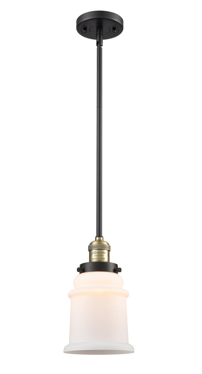 Innovations - 201S-BAB-G181 - One Light Mini Pendant - Franklin Restoration - Black Antique Brass