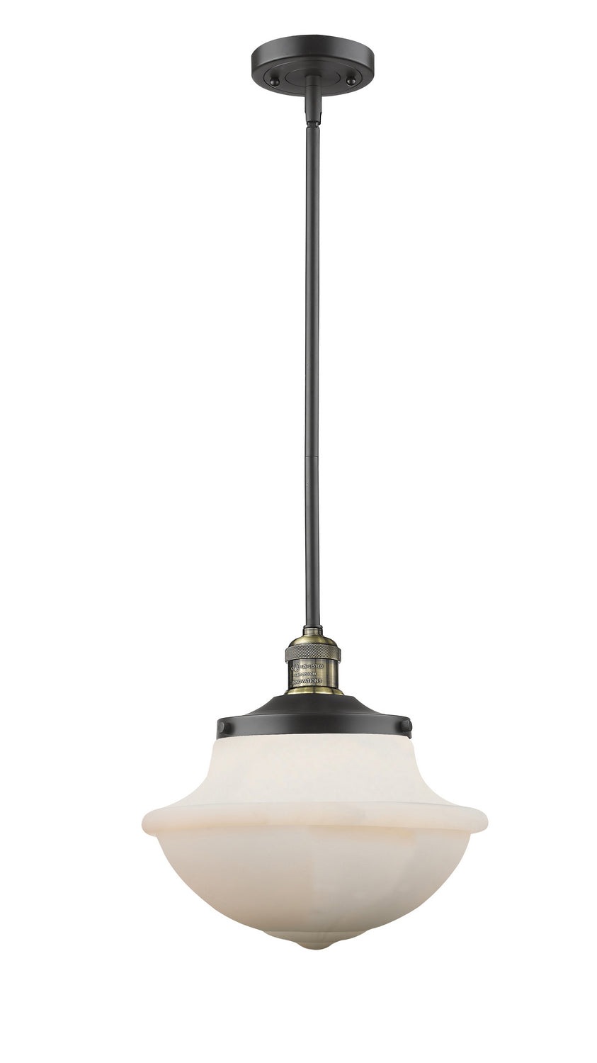 Innovations - 201S-BAB-G541 - One Light Mini Pendant - Franklin Restoration - Black Antique Brass
