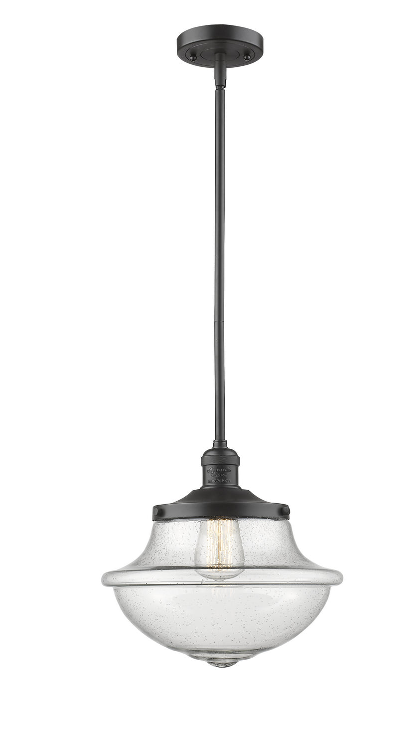Innovations - 201S-OB-G544 - One Light Mini Pendant - Franklin Restoration - Oil Rubbed Bronze