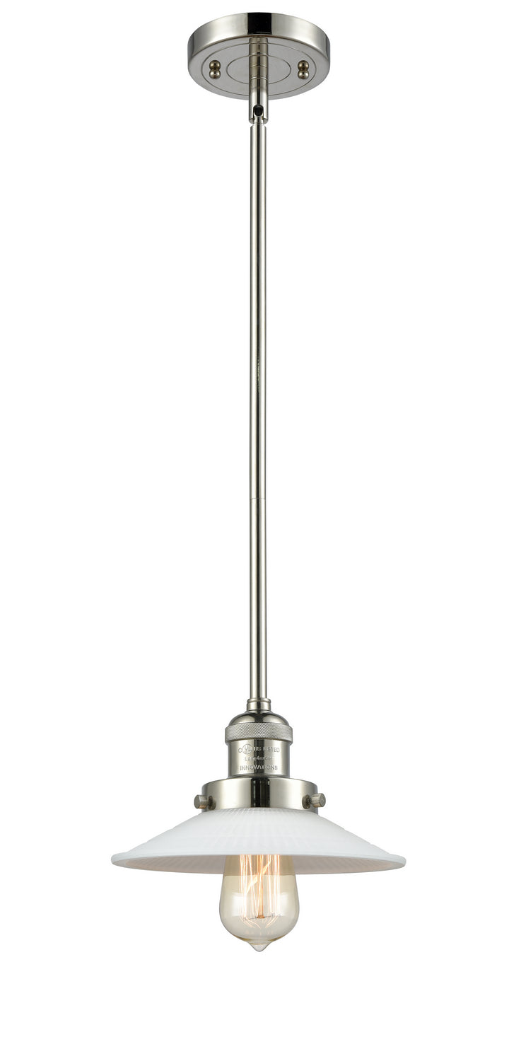 Innovations - 201S-PN-G1 - One Light Mini Pendant - Franklin Restoration - Polished Nickel