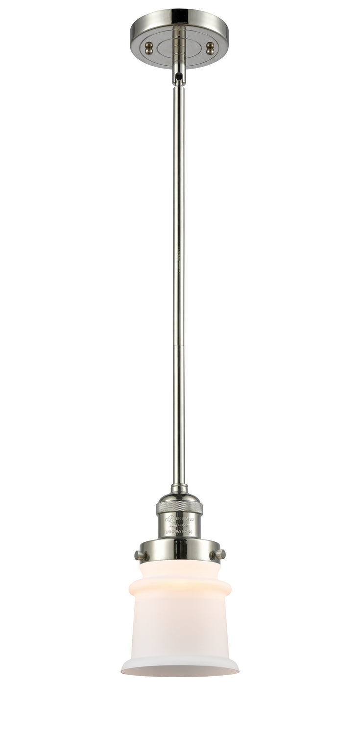 Innovations - 201S-PN-G181S - One Light Mini Pendant - Franklin Restoration - Polished Nickel