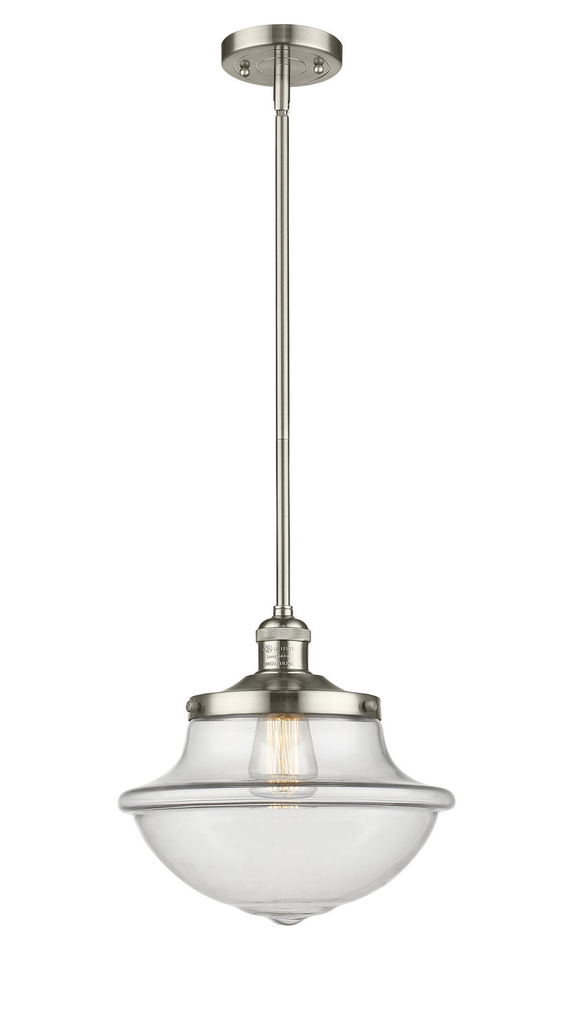 Innovations - 201S-PN-G542 - One Light Mini Pendant - Franklin Restoration - Polished Nickel