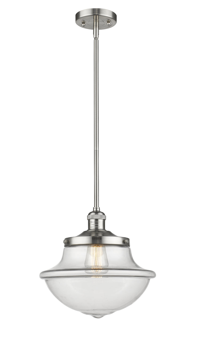 Innovations - 201S-SN-G542 - One Light Mini Pendant - Franklin Restoration - Brushed Satin Nickel
