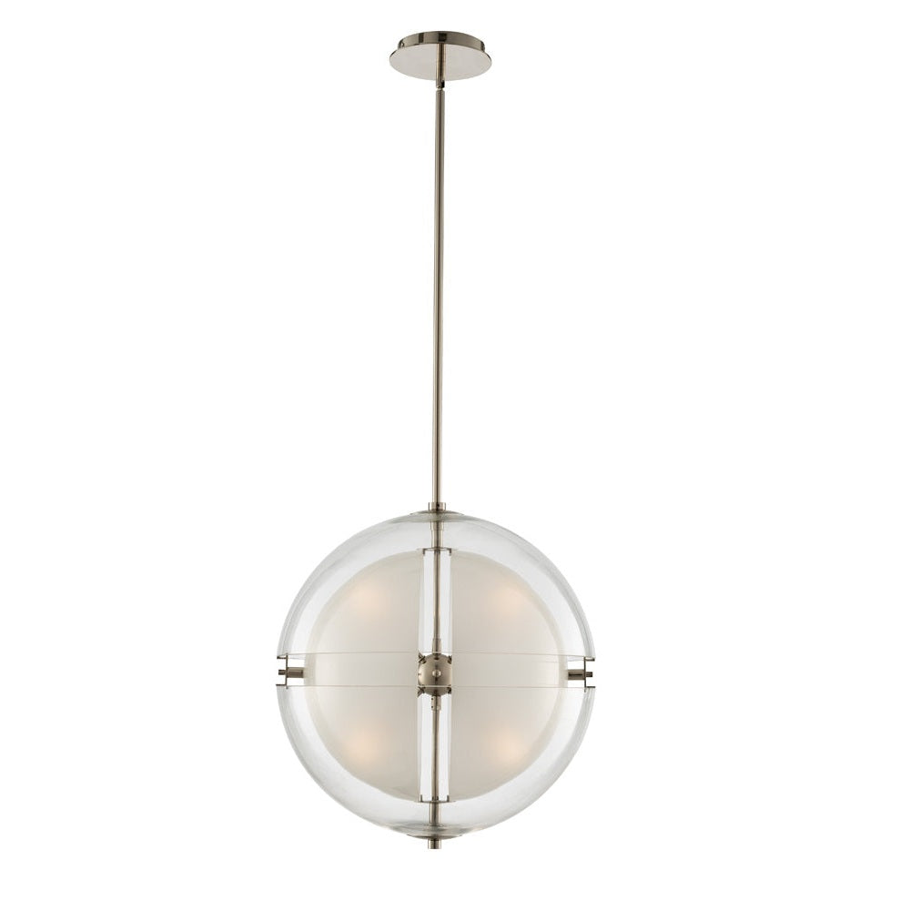 Kalco - 509751PN - LED Pendant - Sussex - Polished Nickel