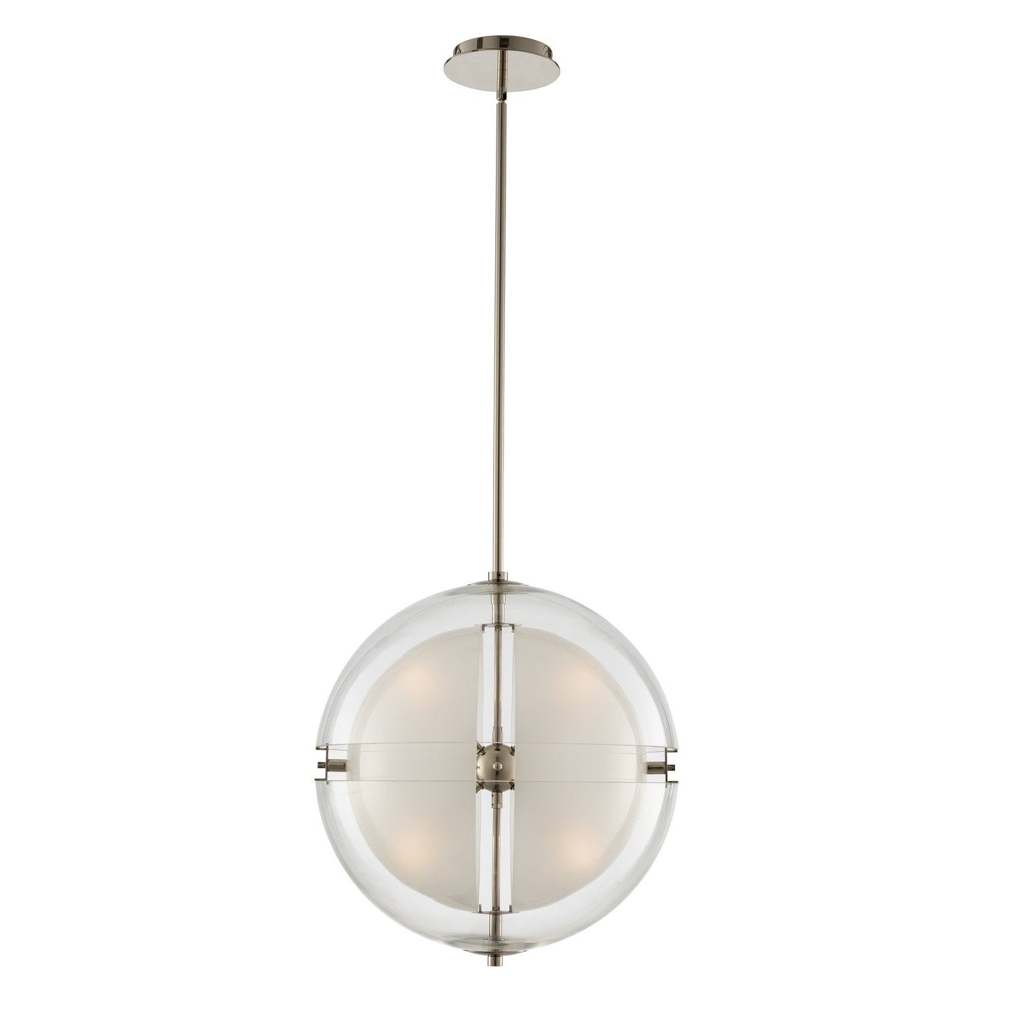 Kalco - 509752PN - LED Pendant - Sussex - Polished Nickel