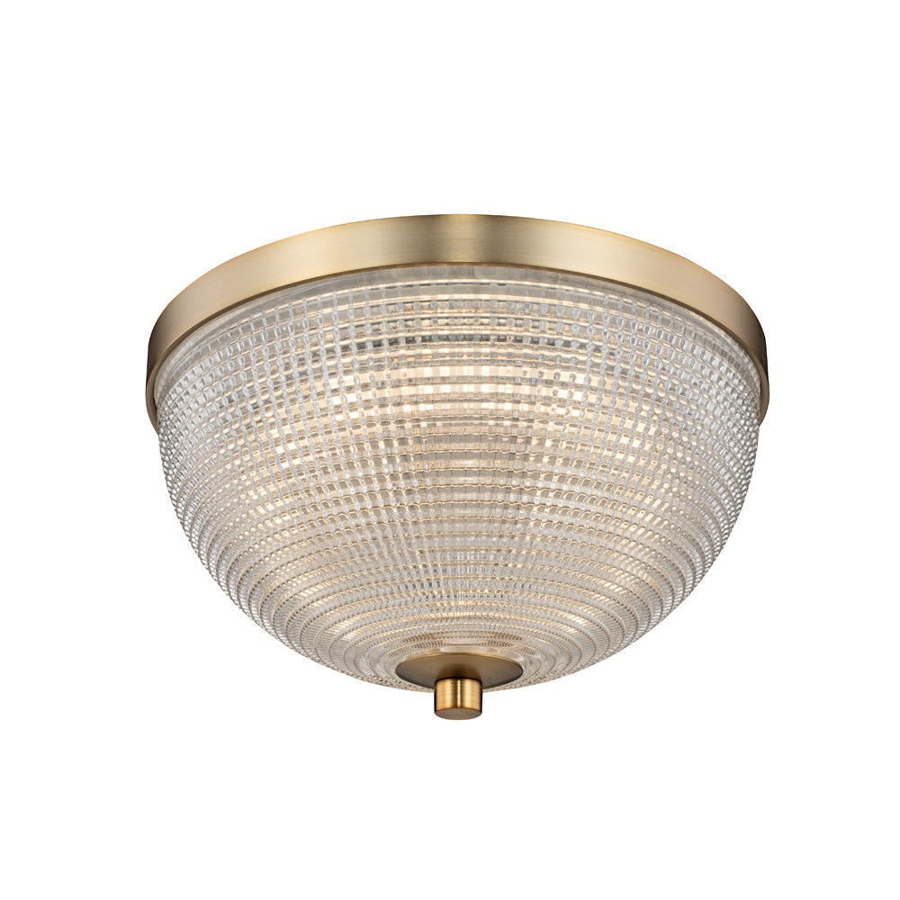 Kalco - 512141WB - LED Flush Mount - Portland - Winter Brass