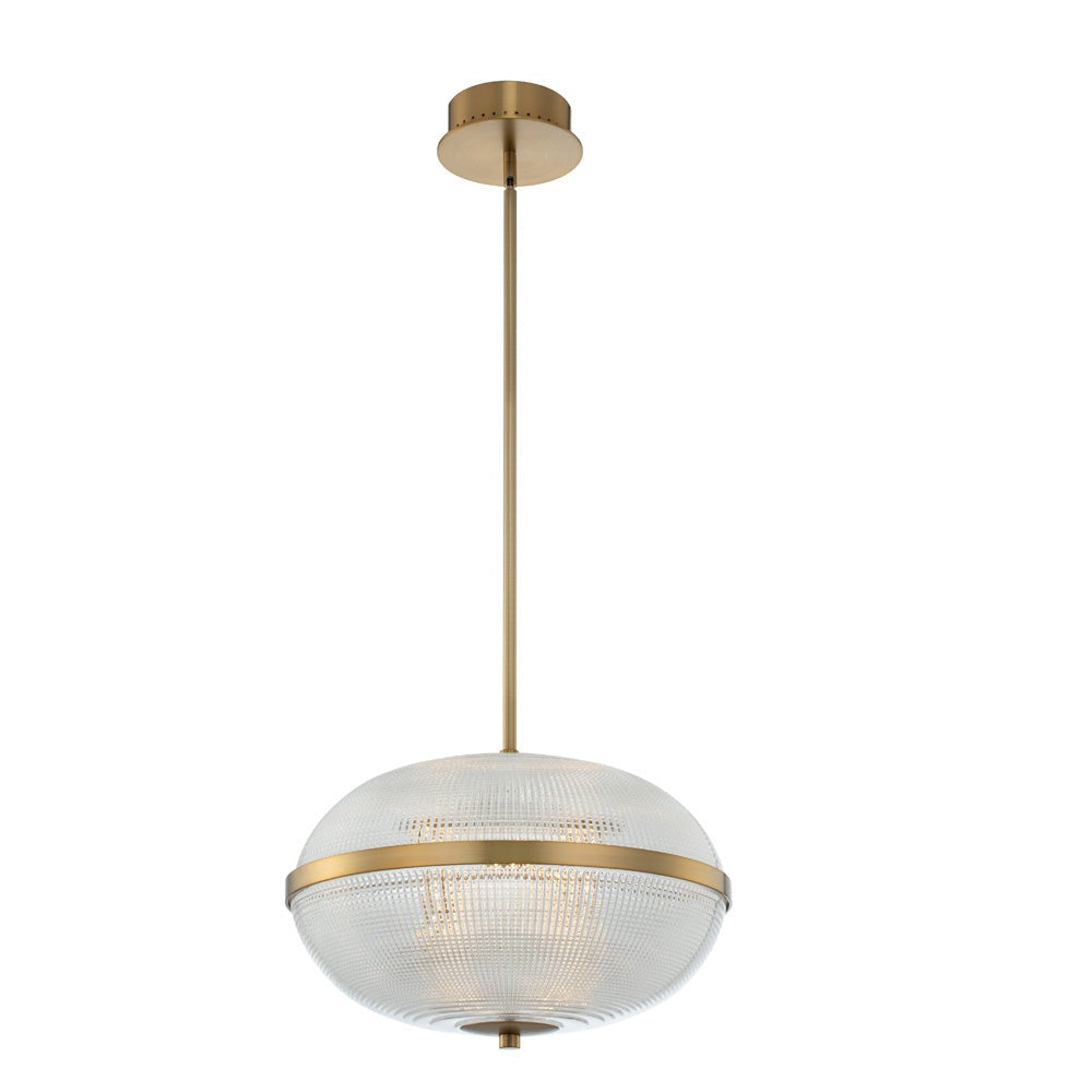 Kalco - 512155WB - LED Pendant - Portland - Winter Brass