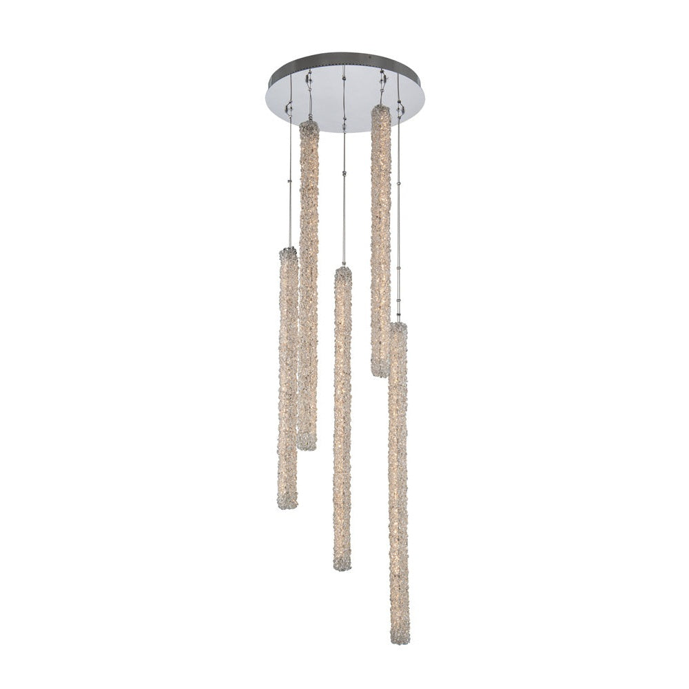 Allegri - 035557-010-FR001 - LED Foyer Pendant - Lina - Polished Chrome
