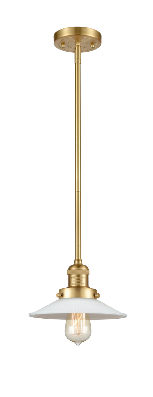 Innovations - 201S-SG-G1 - One Light Mini Pendant - Franklin Restoration - Satin Gold