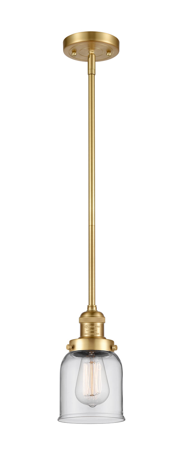 Innovations - 201S-SG-G52 - One Light Mini Pendant - Franklin Restoration - Satin Gold