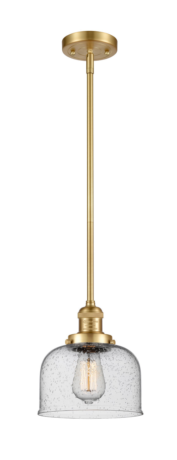 Innovations - 201S-SG-G74 - One Light Mini Pendant - Franklin Restoration - Satin Gold