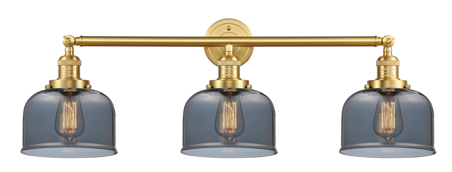 Innovations - 205-SG-G73 - Three Light Bath Vanity - Franklin Restoration - Satin Gold