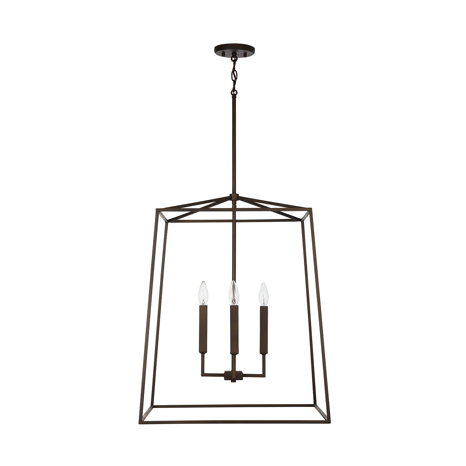 Capital Lighting - 537643OR - Four Light Foyer - Thea - Oil Rubbed Bronze
