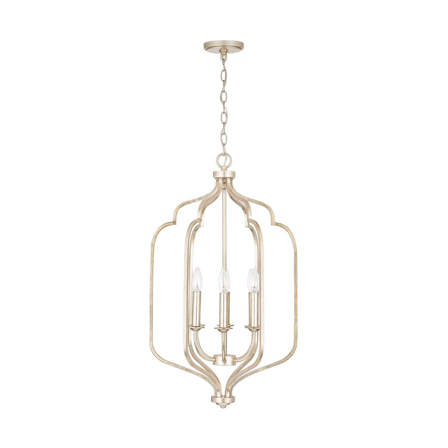 Capital Lighting - 538761WG - Six Light Foyer - Ophelia - Winter Gold