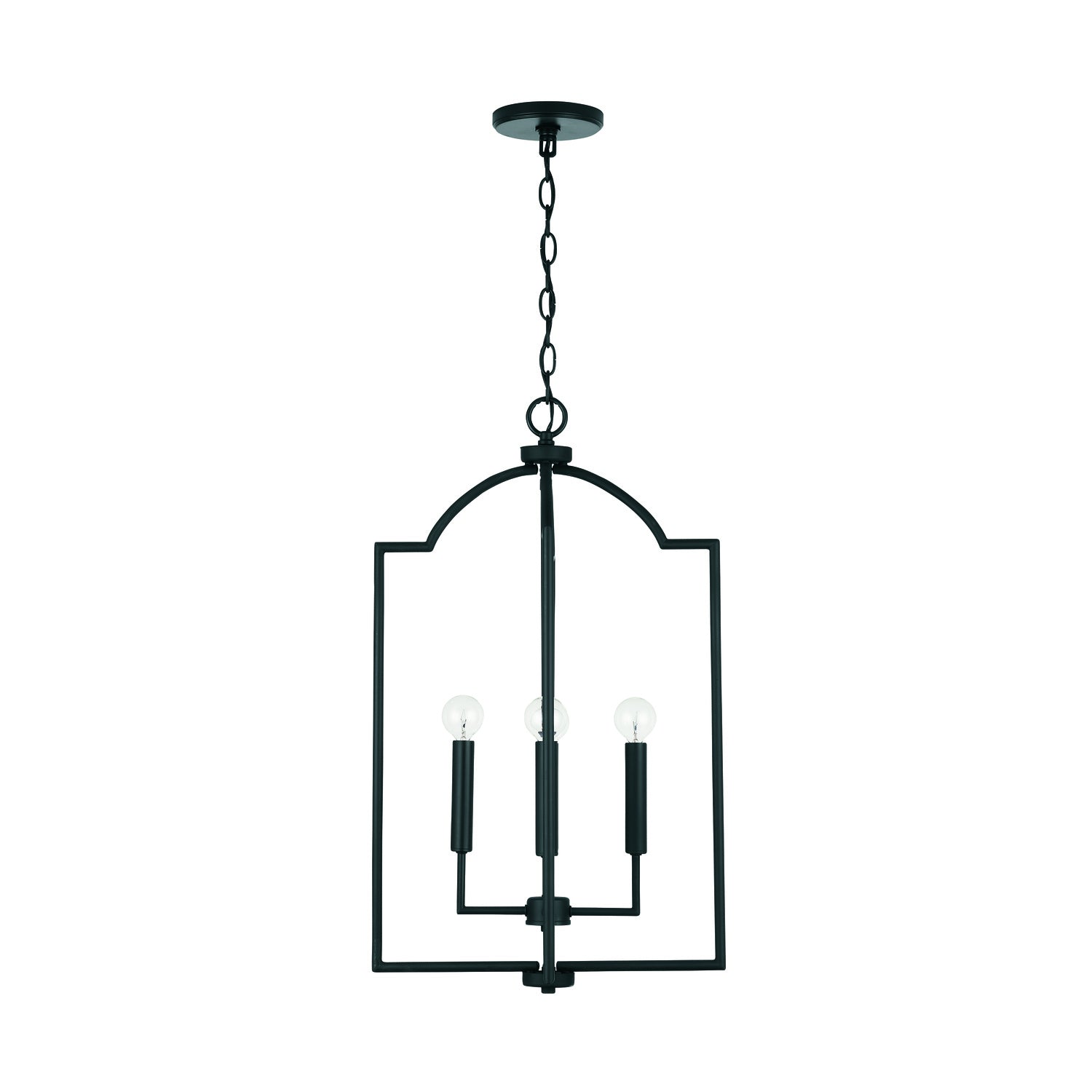 Capital Lighting - 539341MB - Four Light Foyer - Carter - Matte Black