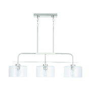 Capital Lighting - 838435BN - Three Light Island Pendant - Jake - Brushed Nickel