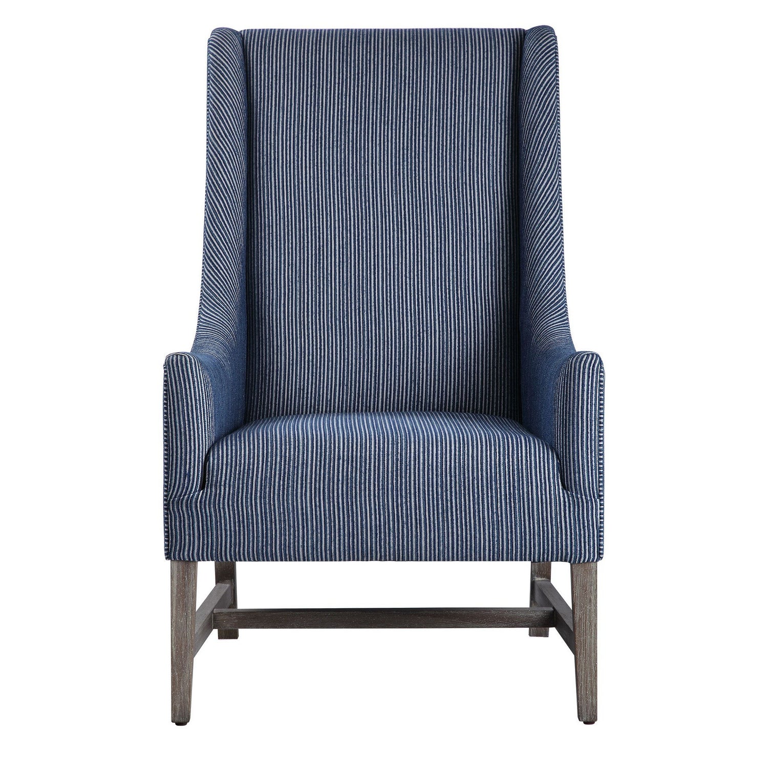 Uttermost - 23562 - Accent Chair - Galiot - Blue And White