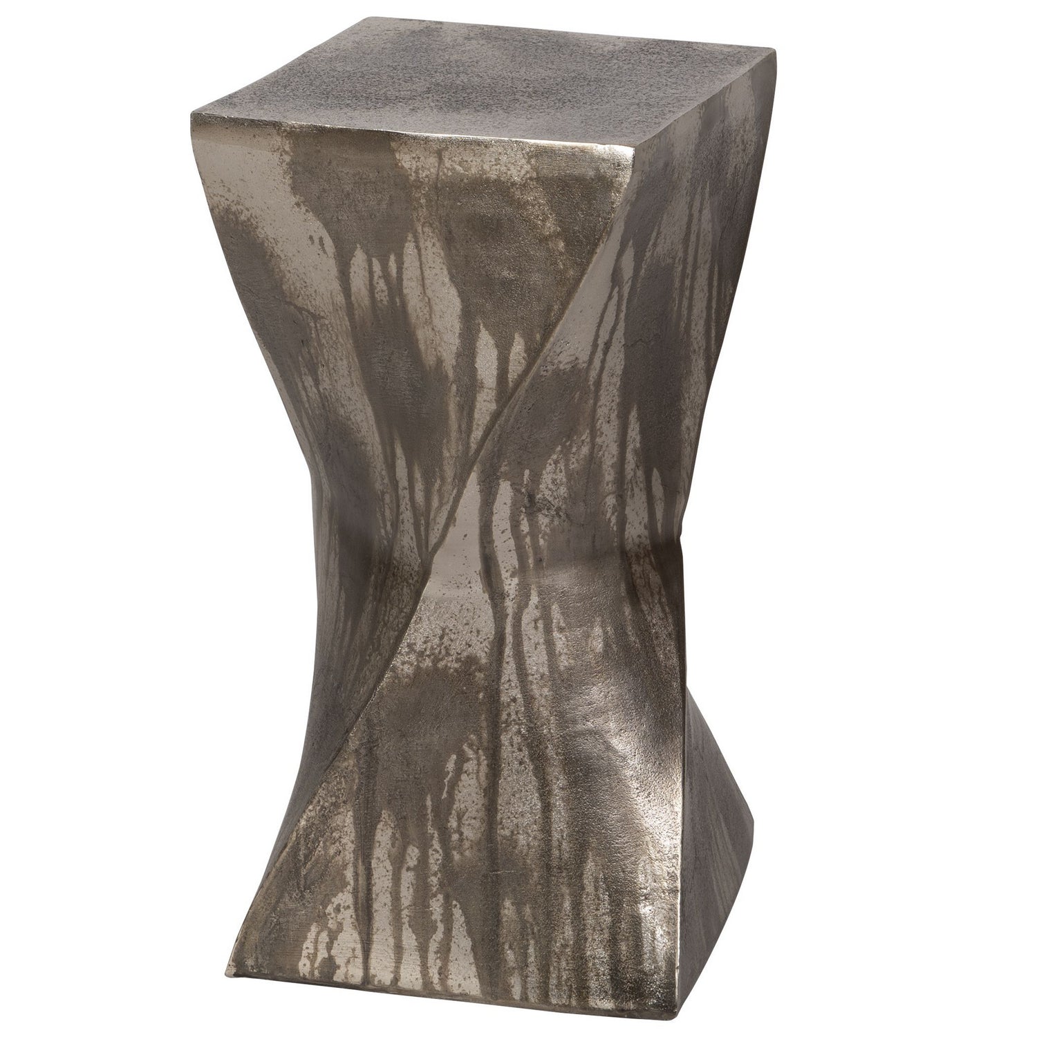 Uttermost - 25063 - Accent Table - Euphrates - Tarnished Silver