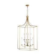 Visual Comfort Studio - AC1038ADB - Eight Light Chandelier - Bantry House - Antique Gild