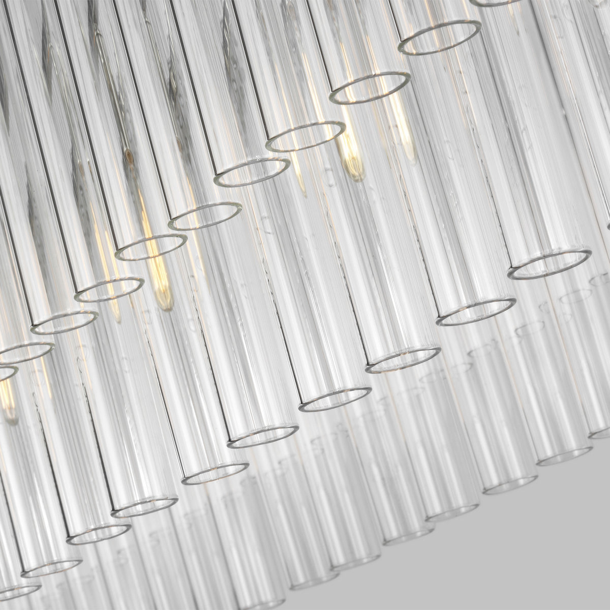 Visual Comfort Studio - CC1307PN - Seven Light Linear Chandelier - Beckett - Polished Nickel