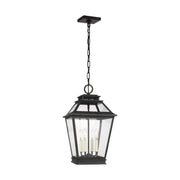 Visual Comfort Studio - CO1054DWZ - Four Light Hanging Lantern - Falmouth - Dark Weathered Zinc