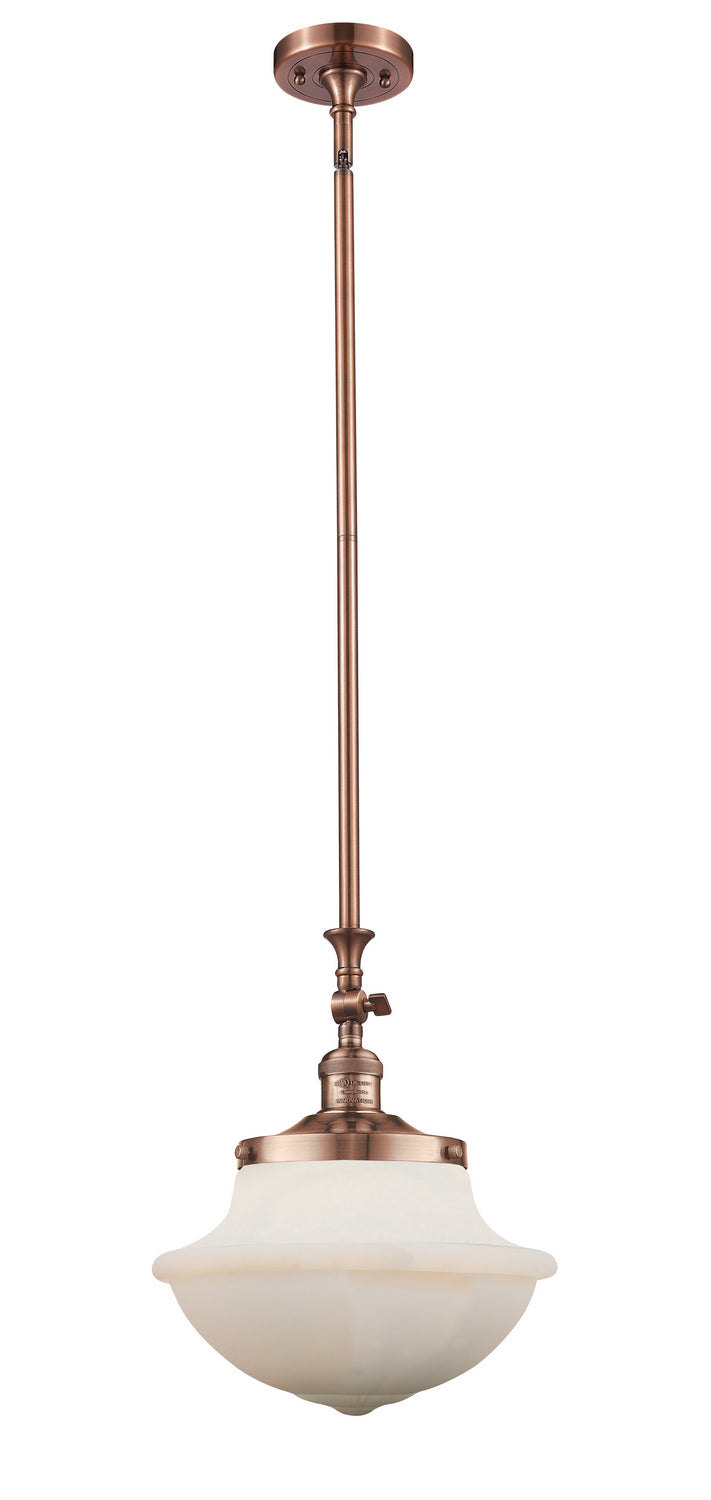 Innovations - 206-AC-G541 - One Light Mini Pendant - Franklin Restoration - Antique Copper