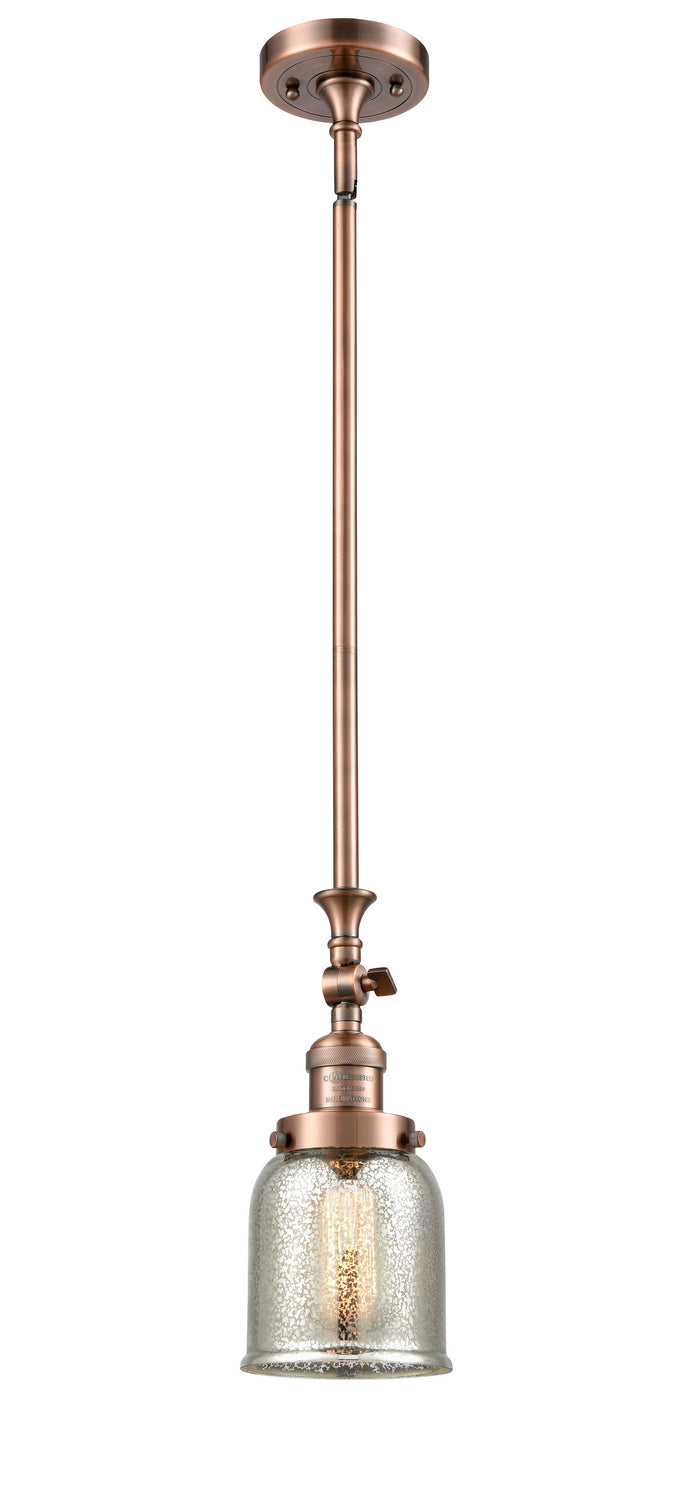 Innovations - 206-AC-G58 - One Light Mini Pendant - Franklin Restoration - Antique Copper