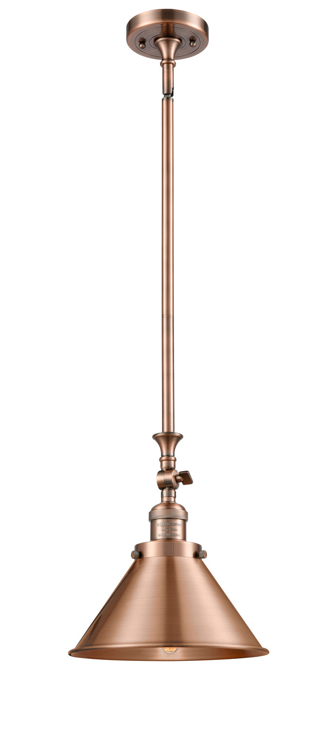 Innovations - 206-AC-M10-AC - One Light Mini Pendant - Franklin Restoration - Antique Copper