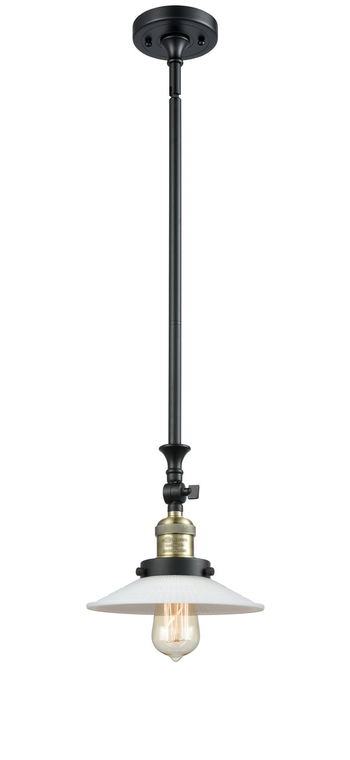 Innovations - 206-BAB-G1 - One Light Mini Pendant - Franklin Restoration - Black Antique Brass
