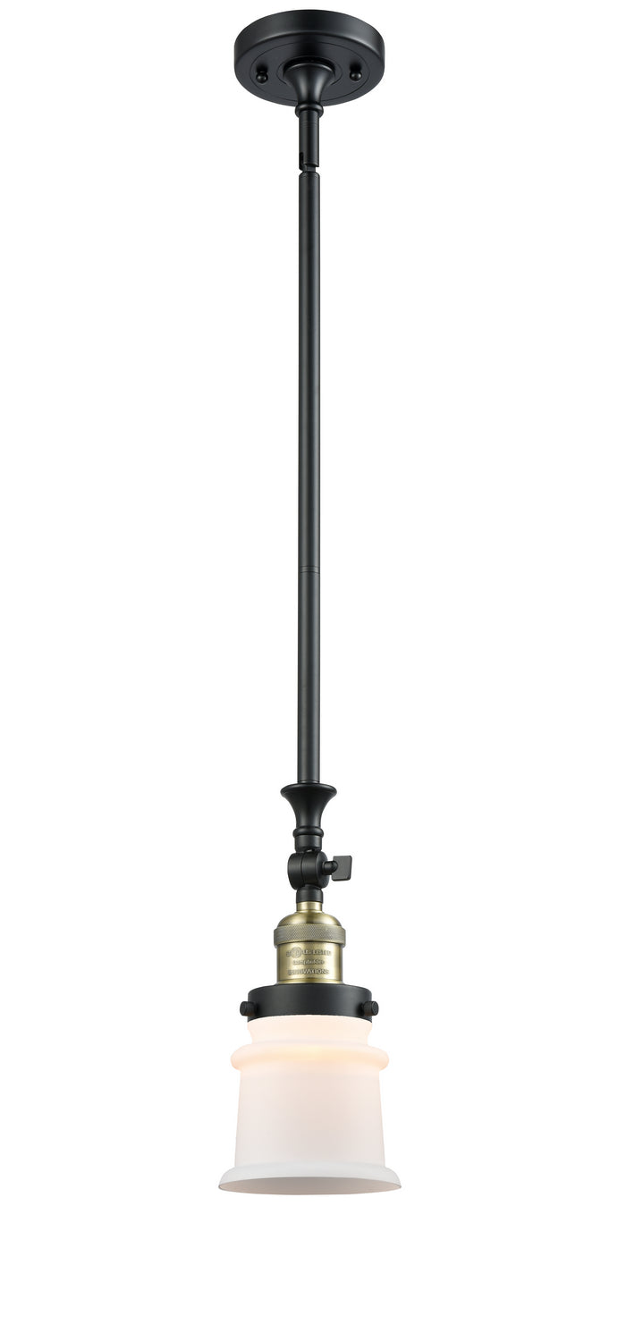 Innovations - 206-BAB-G181S - One Light Mini Pendant - Franklin Restoration - Black Antique Brass