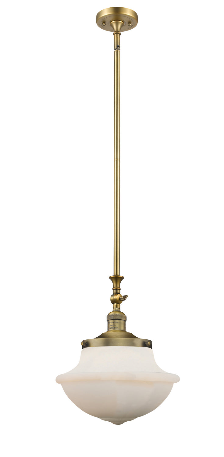 Innovations - 206-BB-G541 - One Light Mini Pendant - Franklin Restoration - Brushed Brass