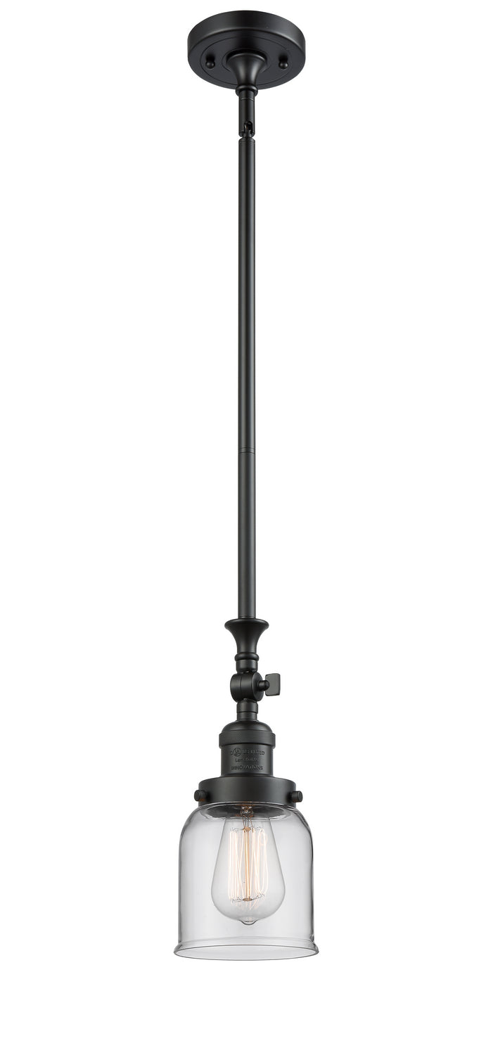 Innovations - 206-BK-G52 - One Light Mini Pendant - Franklin Restoration - Matte Black