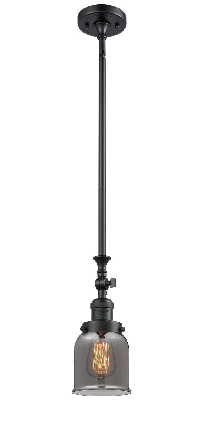 Innovations - 206-BK-G53 - One Light Mini Pendant - Franklin Restoration - Matte Black