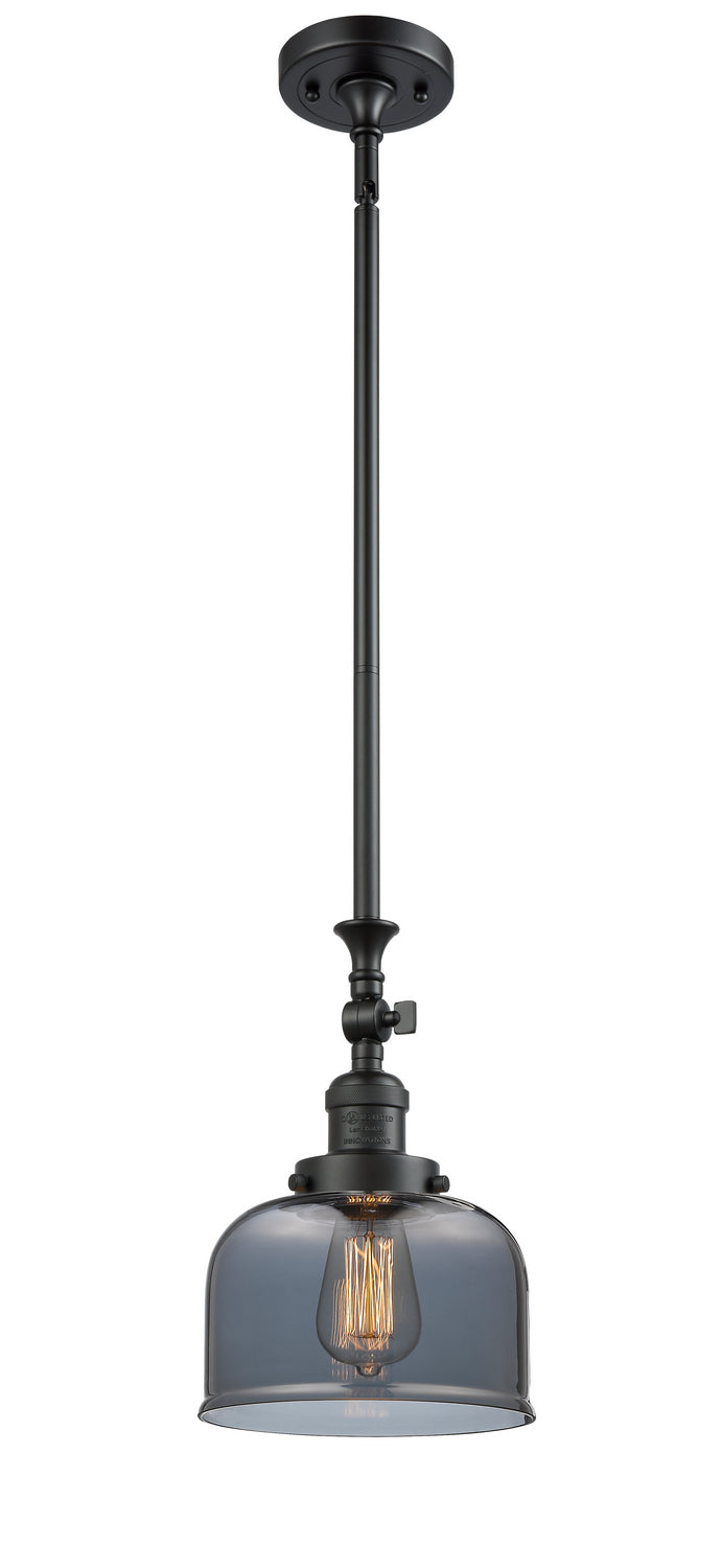 Innovations - 206-BK-G73 - One Light Mini Pendant - Franklin Restoration - Matte Black