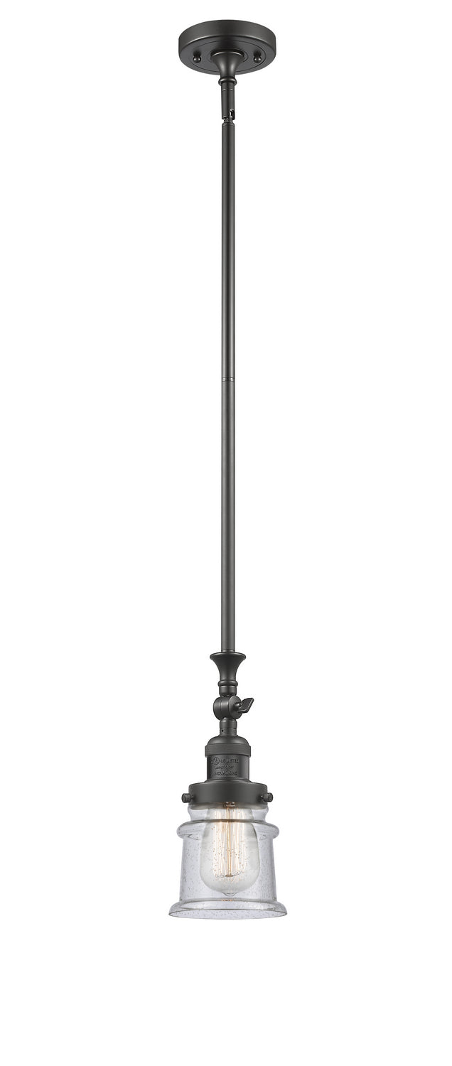 Innovations - 206-OB-G184S - One Light Mini Pendant - Franklin Restoration - Oil Rubbed Bronze