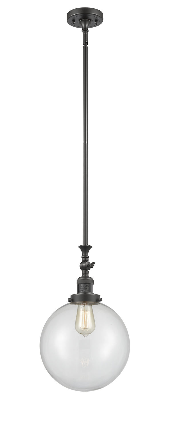 Innovations - 206-OB-G202-10 - One Light Mini Pendant - Franklin Restoration - Oil Rubbed Bronze