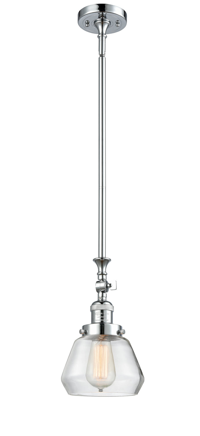 Innovations - 206-PC-G172 - One Light Mini Pendant - Franklin Restoration - Polished Chrome