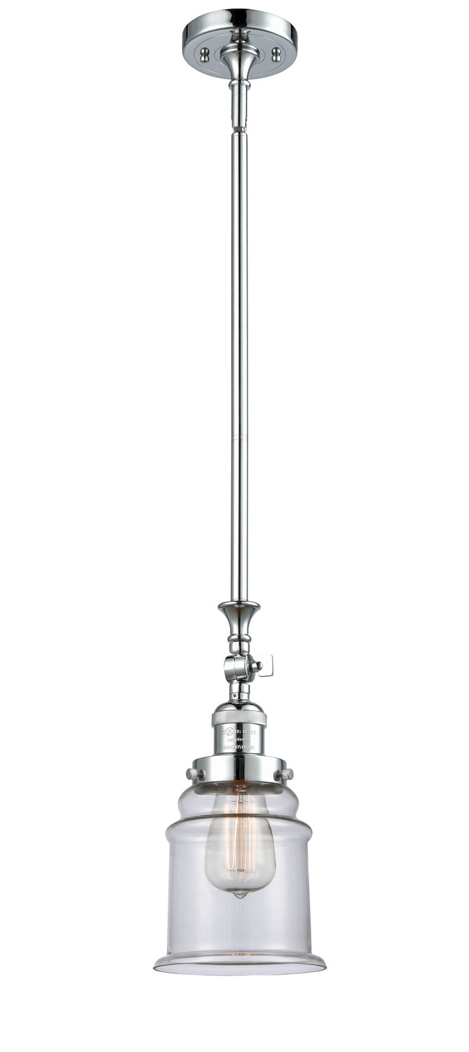 Innovations - 206-PC-G182 - One Light Mini Pendant - Franklin Restoration - Polished Chrome